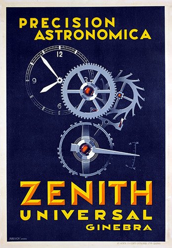 Orologi zenith ginevra poster - orologi,