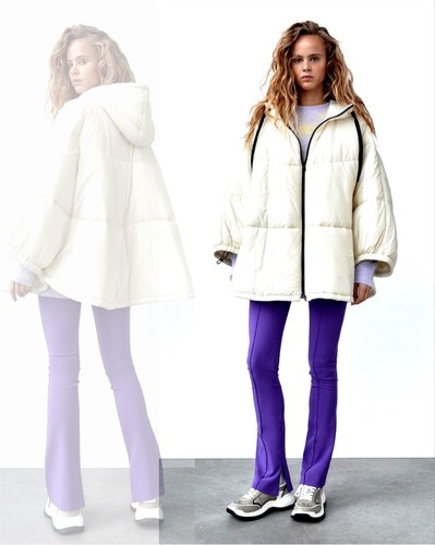 Giacca tampone zara donna - giacca,