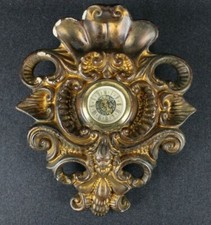 OROLOGIO Mercedes A CARICA MANUALE West Germany DA PARETE In Porcellana Antico