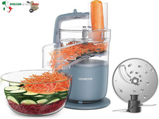 MultiPro Go FDP22.130GY Modello 2023 Robot Tritatutto da Cucina, Tagliaverdure E