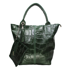 BORSA VERA PELLE - MODELLO COCO -  GENUINE ITALIAN LEATHER SHOULDER BAG - STOCK