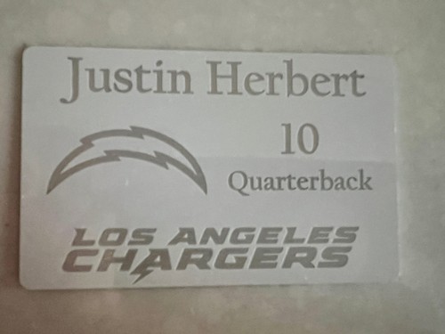 Justin herbert firmato - herbert,