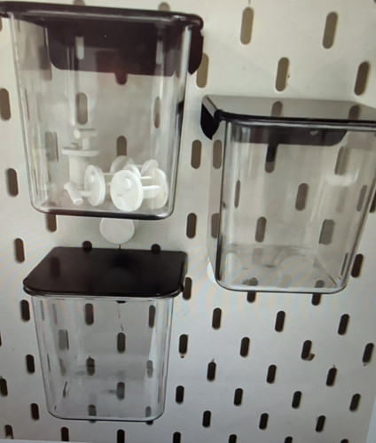 Contenitori ikea skadis con - 3,