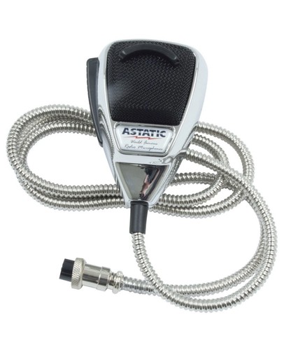 Astatic microfono cromato - cb,