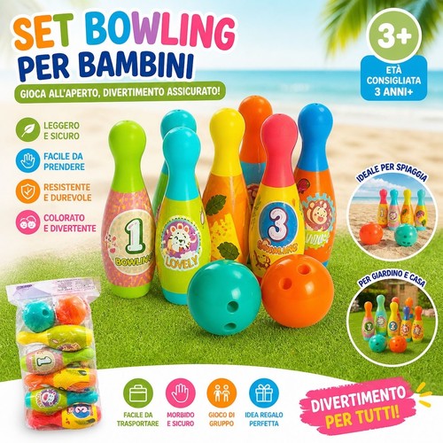 Set mini bowling - set,