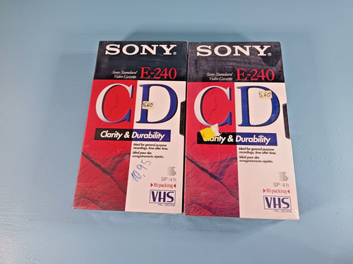 Sony 240 cd - cd, videocassetta
