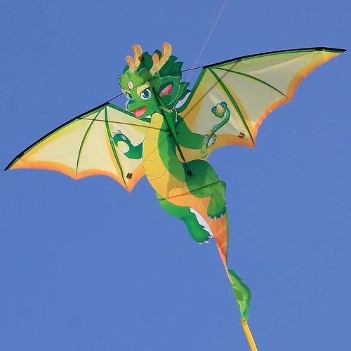 Aquilone drago verde grande - aquilone,