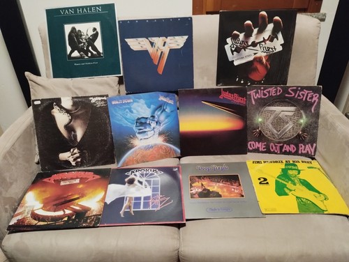 Metal vinili lotto - lp., vinili.