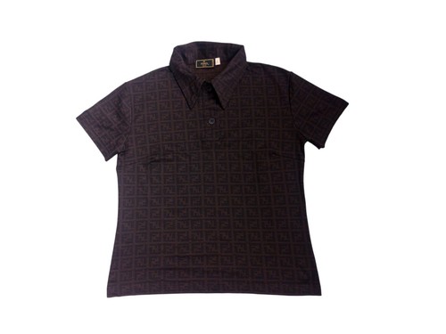 Fendi vintage zucca - polo, shirt