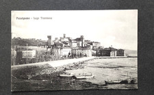 Cartolina Passignano (PG)- Lago Trasimeno. Timbro Servizio Mobile- 1919.