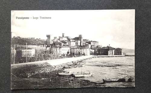 Cartolina passignano - passignano, (pg)-