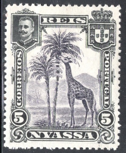 Francobollo nyassa scott 27 - francobollo,
