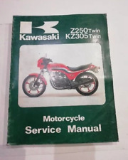 MANUALE DI SERVIZIO KAWASAKI Z 250 KZ 305 TWIN '79-'83 ULTIMO PEZZO
