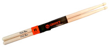 Bacchette per Batteria 5A Drum Art Groovy Second Select Hickory  Punta Ghianda