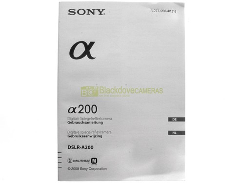 Sony alpha a200 - alpha,