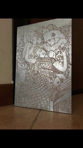 Quadro moderno klimt - quadro,
