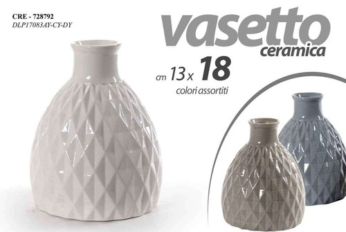 Vaso ceramica fiori - vaso,