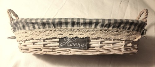 Cestino vimini rivestimento - , in