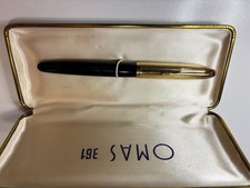 ? OMAS penna stilografica Extra 361 con cappuccio oro
