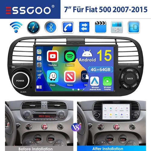 Autoradio 64gb android - 4+64gb, 15
