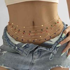 Crystal Waist Beads Belly