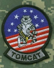 USN F-14 TOMCAT FIGHTER PATCH