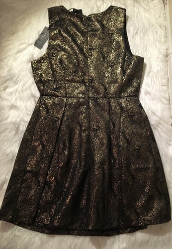 Abito svasato jacquard