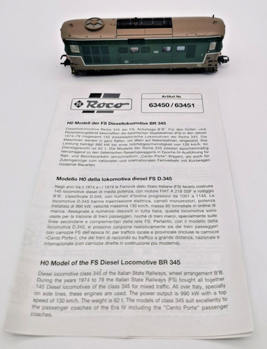 Roco 63450 locomotiva - roco,