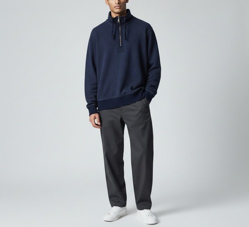 Gant felpa uomo blu - uomo, mezza