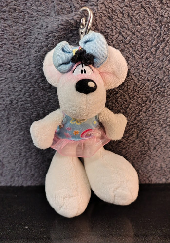 Peluche diddlina porte clé - diddlina, porte-clé