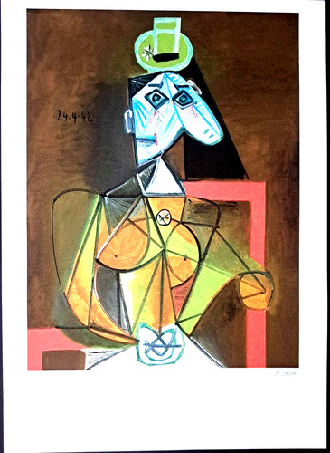 Pablo picasso donna - picasso, in