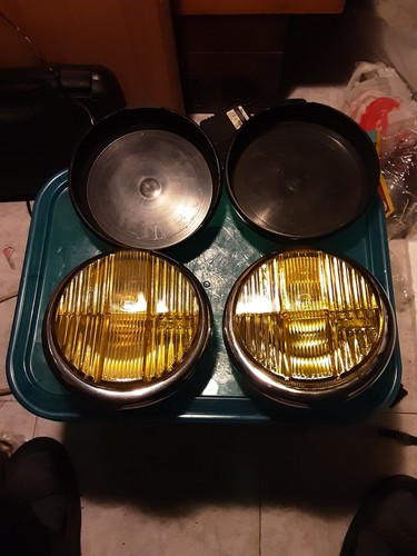 Vintage coppia fari halogen - fari,