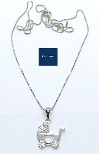 Collana argento 925 rodiato - in,