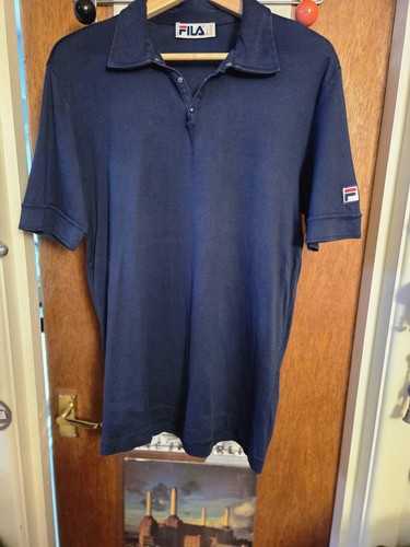 Polo vintage fila large xl - large,
