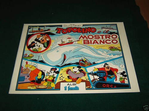 Topolino mostro bianco - topolino,