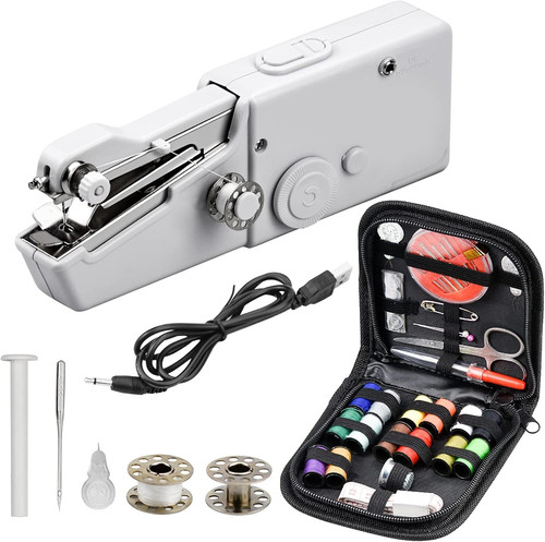 Mini macchina cucire portatile - cucire,