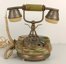 TELEFONO IN ONICE E OTTONE -