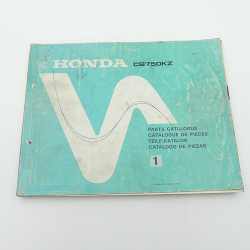 Honda 750 z catalogo - k,