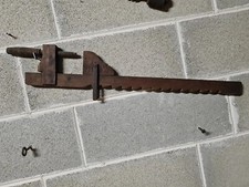 Morsa in legno primi del 900 - Vintage Vecchia Antica perfettamente funzionante 
