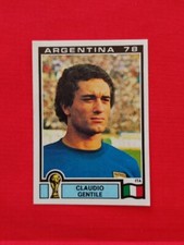 FIGURINA NEW STICKER PANINI WORLD CUP ARGENTINA 78 #100. Gentile (Italy) ITALIA