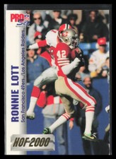 1992 Pro Set Ronnie Lott #4/10