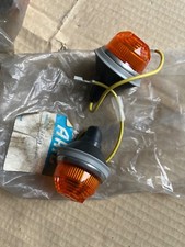RENAULT R4 2 SERIE COPPIA FANALI FRECCIE LATERALI  HEAD LIGHTS OLD STOCK