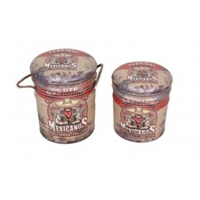 SET DI 2 POUF CONTENITORE