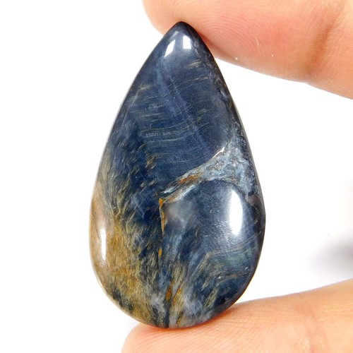 Pera cabochon occhio tigre - cabochon,