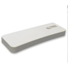 Coperchio bianco con pulsante