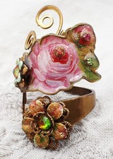 Anello Michal Negrin fiori