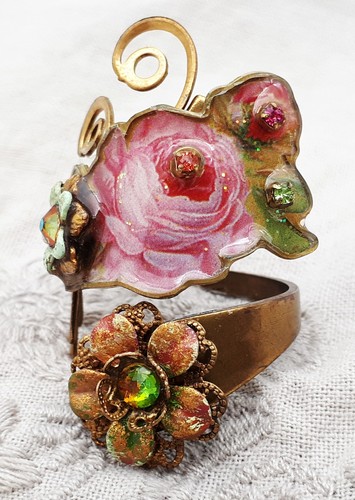 Anello michal negrin fiori - anello,
