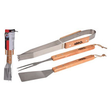 SET BARBECUE 3 PZ UTENSILI