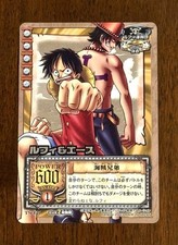 One Piece TCG🏴‍☠️JAP🇯🇵 TS-T01 ACE & LUFFY  TS1 Silver Stamp treasure Karte