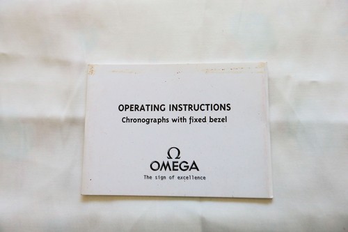 Libretto istruzioni omega - istruzioni,